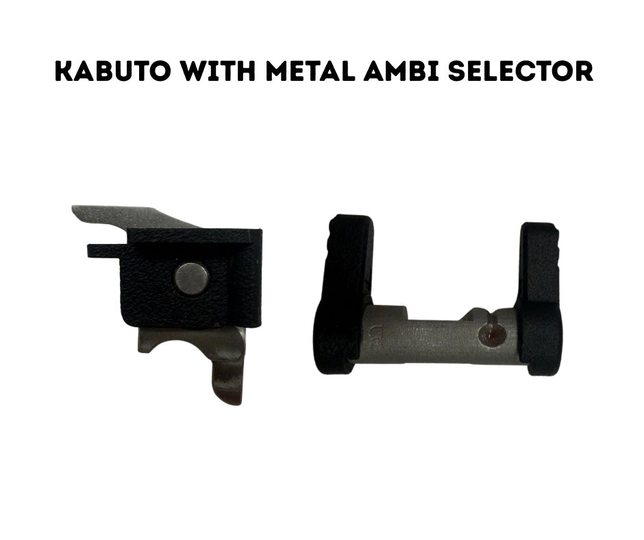 セキュリティ・セーフティ Kabuto IBUKI Kabuto FRT Metal Ambi Selector | AR-15 PCC USA Made