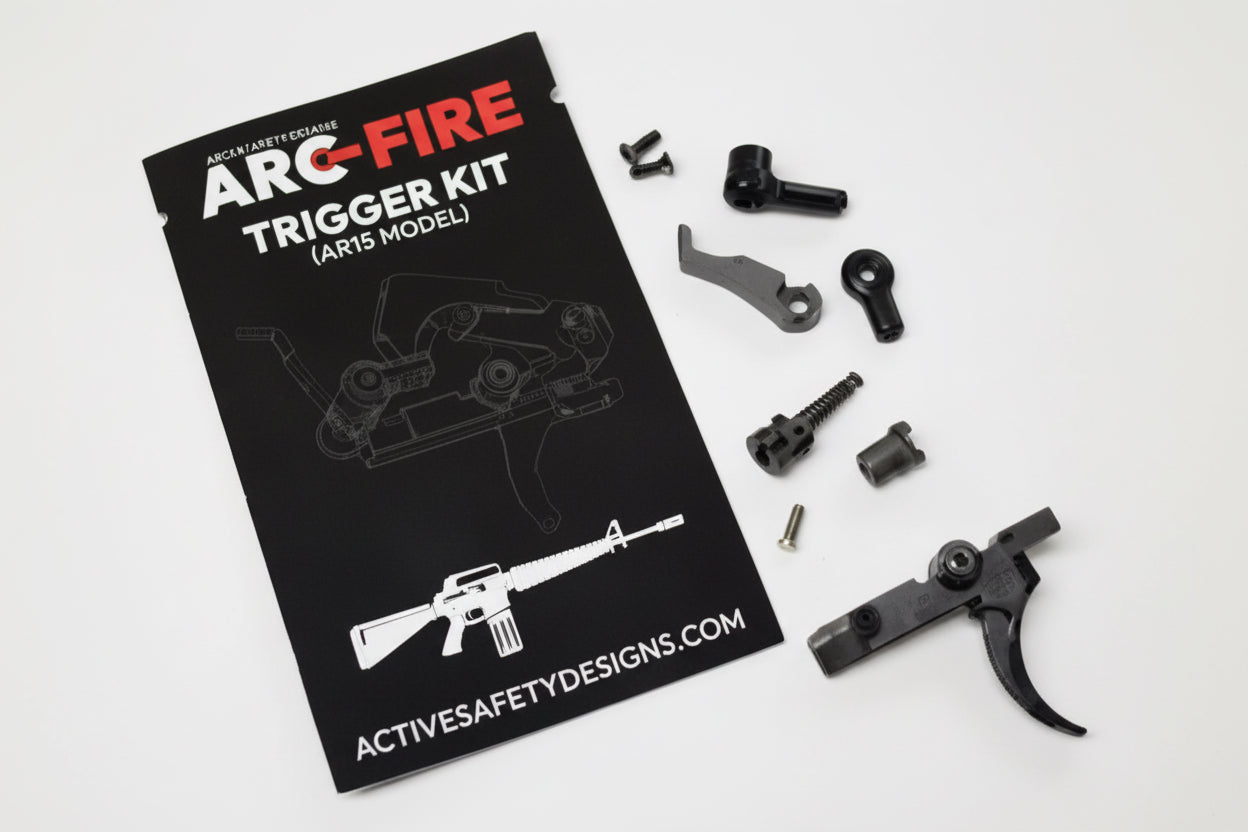 Trigger Fire Move AS Designs ARC Fire Trigger | AR-15 Forced Reset Trigger | Ambi Safety