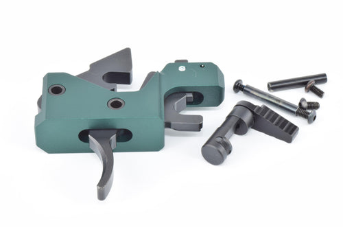 The Triggered Company Disruptor drop-in forced reset trigger for AR-15