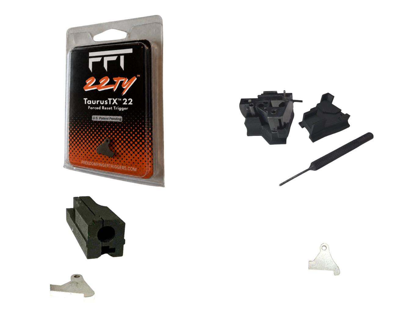 TX22 FRT Bundle — 22TY Trigger + Install Block + Striker Channel